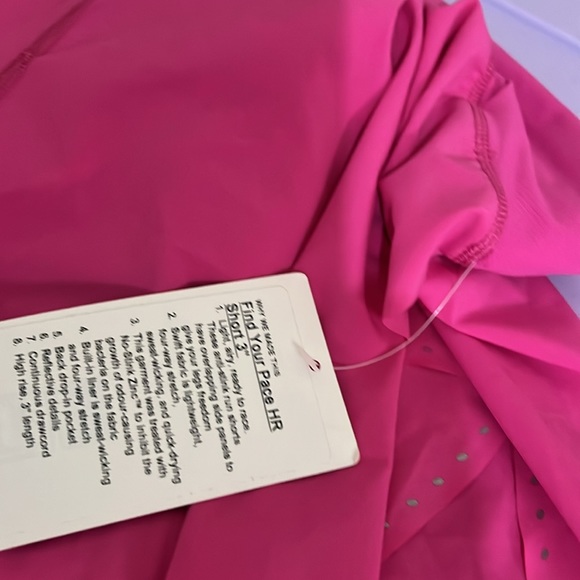 NWT lululemon Find Your Pace Lined HR Short 3” - Picture 6 of 6